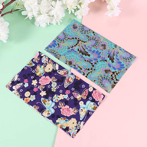 Fabrics Fabric Scraps Quilting Fabric 10pcs Fabric Bundle Squares Cotton Patchwork Lint Floral Pattern for DIY Craft Sewing Quilting Scrapbooking Fabric Scraps Quilting Fabric Facemask