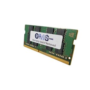 CMS 16GB (1X16GB) DDR4 19200 2400MHZ Non ECC SODIMM Memory Ram Upgrade Compatible with Alienware® Area 51m Notebook - C107