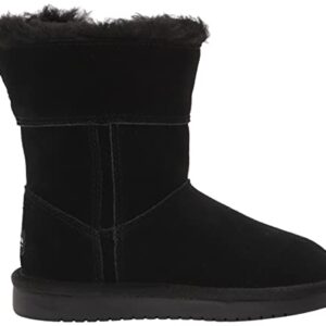 Koolaburra by UGG Unisex-Child Aribel Short Boot, Black, 5 Toddler US