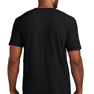 Comfort Colors Men's Adult Short Sleeve Pocket Tee, Style 6030 (Medium, Black)