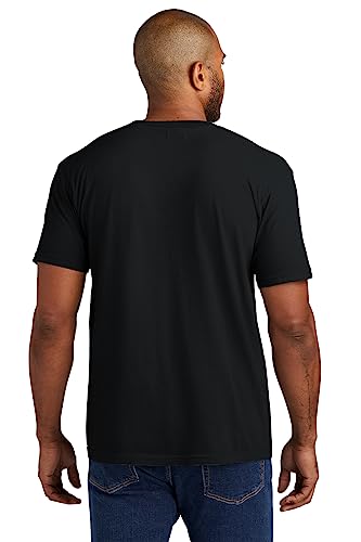 Comfort Colors Men's Adult Short Sleeve Pocket Tee, Style 6030 (Medium, Black)