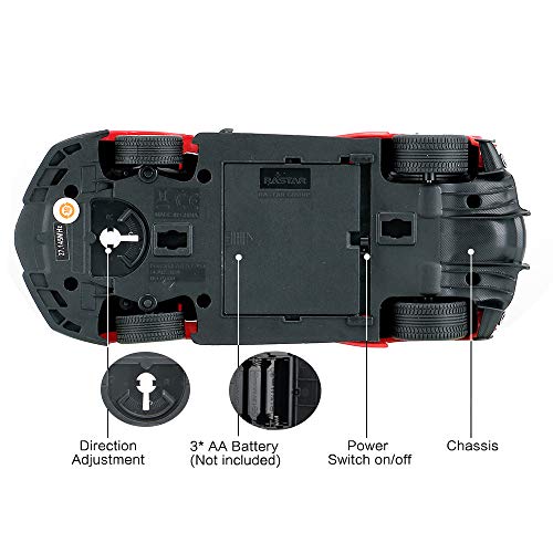 RASTAR Ferrari Toy Car 1/24 Ferrari FXX K EVO Remote Control Car for Kid Boys Adults - RED