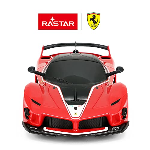 RASTAR Ferrari Toy Car 1/24 Ferrari FXX K EVO Remote Control Car for Kid Boys Adults - RED