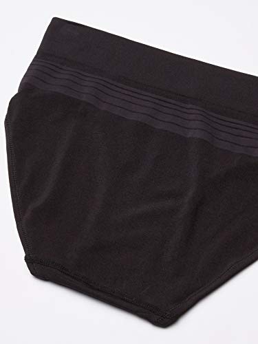Warner's womens Blissful Benefits By Warner's Seamless Pany 3 Pack Hipster Panties, Stone/Toasted Almond/Black, Large US