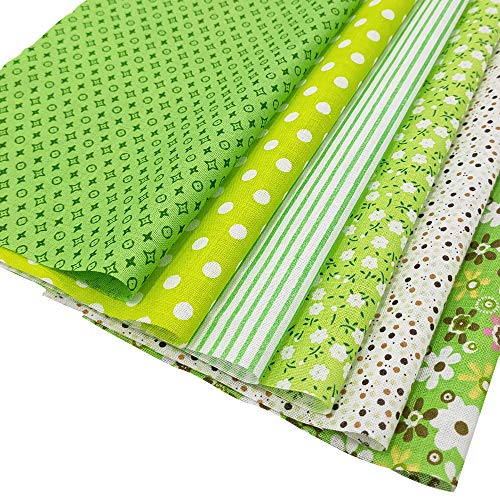 50 Pcs 10" x 10" Craft Fabric Bundle Squares Patchwork Fabric Sets Cotton Material Quilting Fabric for DIY