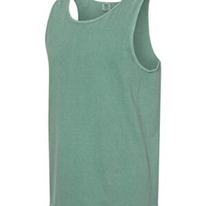 Comfort Colors Men's Adult Tank Top, Style 9360 (Medium, Light Green)