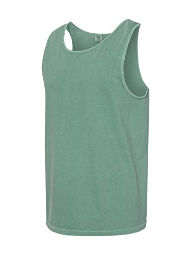 Comfort Colors Men's Adult Tank Top, Style 9360 (Medium, Light Green)