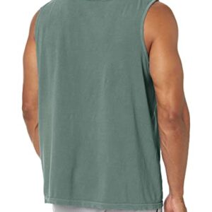 Comfort Colors Men's Adult Tank Top, Style 9360 (Medium, Light Green)