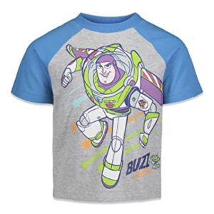Disney Pixar Toy Story Buzz Lightyear Toddler Boys 2 Pack T-Shirts Multi 3T