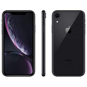 apple iphone xr, 128gb, black - unlocked (renewed premium)