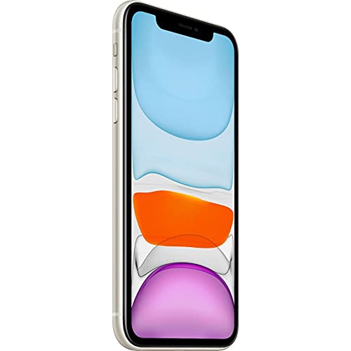 Apple iPhone 11, 64GB, White - Unlocked (Renewed Premium)