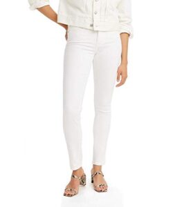 levi's women's 311 shaping skinny jeans, soft clean white, 30 (us 10)