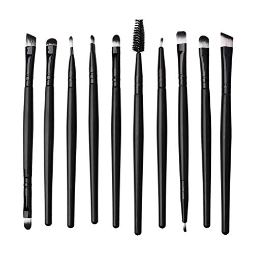 Makeup Brushes Pimoys Make up Brush Set 20 PCs Professional Face Eyeliner for Foundation Blush Concealer Eyeshadow with Travel Black