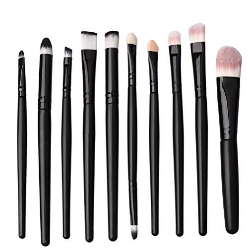 Makeup Brushes Pimoys Make up Brush Set 20 PCs Professional Face Eyeliner for Foundation Blush Concealer Eyeshadow with Travel Black