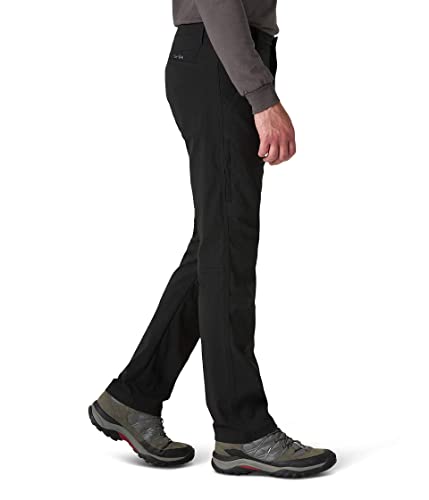 ATG by Wrangler mens Zip Pocket Trail Casual Pants, Black, 38W x 32L US