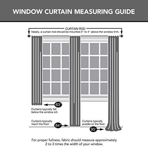 Sun Zero Easton Energy Saving Blackout Rod Pocket Curtain Panel, 40" x 84", Terracotta