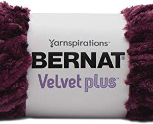 Bernat Yarn Velvet Plus P, Burgundy Plum