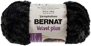 bernat blackbird yarn velvet plus