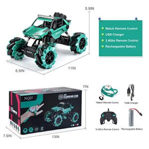 NQD 1:14 Remote Control Big Monster Car, 4wd Off Road Rock Electric Toy Off All Terrain Radio Remote Control Vehicle Truck Crawler for Boys and Girls