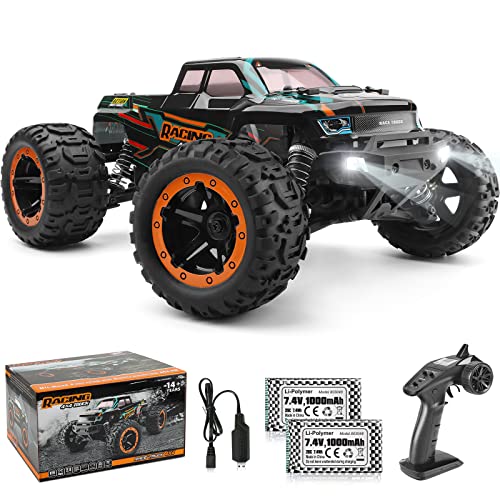 HAIBOXING RC Cars 16889, 1:16 Remote Control Car for Adults, High-Speed 36km/h RC Trucks RTR RC Crawler 2.4G All Terrain Waterproof Off-Road Vehicle with 2 Batteries Gifts Toys for Kids, Boys 8+