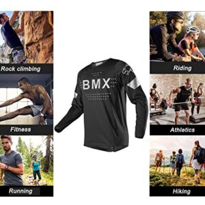 Wisdom Leaves Men's Mountain Bike Jersey Long Sleeve MTB Shirts Downhill BMX Powersports Jerseys