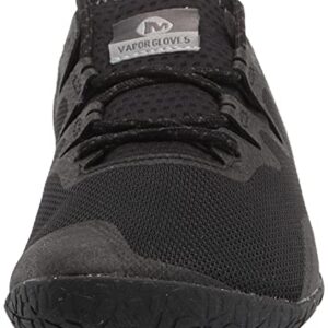 Merrell mens Vapor Glove 5 Sneaker, Black, 11.5 US