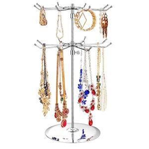 APL Display - Display Stand Jewelry Display Holder Retail Display Stand, 2 Tier Rotating Display Rack for Mall,Exhibition And Retail Store