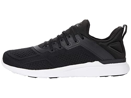 APL: Athletic Propulsion Labs Women's Techloom Tracer Sneakers, Black/White, 8 Medium US