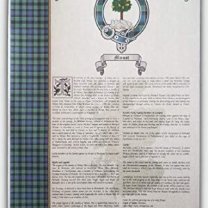 Mr Sweets Allay Scottish Clan & Sept 11x17 History Print - Tartan, Buckle, Crest, Last Name Surname Meaning, Genealogy, Family Tree Research Aid, Roots, Ancestry, Ancestors and Namesakes