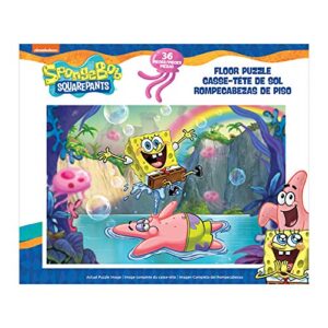 Spongebob Squarepants - Kids Floor Puzzle. Educational Gifts for Boys and Girls. Colorful Pieces Fit Together Perfectly. Great Birthday Gift for Boys, and Girls