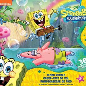 Spongebob Squarepants - Kids Floor Puzzle. Educational Gifts for Boys and Girls. Colorful Pieces Fit Together Perfectly. Great Birthday Gift for Boys, and Girls