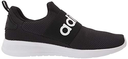 adidas Men's Lite Racer Adapt 4.0 Running Shoes, Black/White/Black, 12