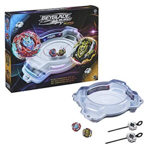 BEYBLADE Burst Pro Series Elite Champions Pro Set - Complete Battle Game Set with Beystadium, 2 Battling Top Toys and 2 Launchers