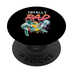 totally rad 80s bmx bike vintage racing biking cycling gift popsockets grip and stand for phones and tablets