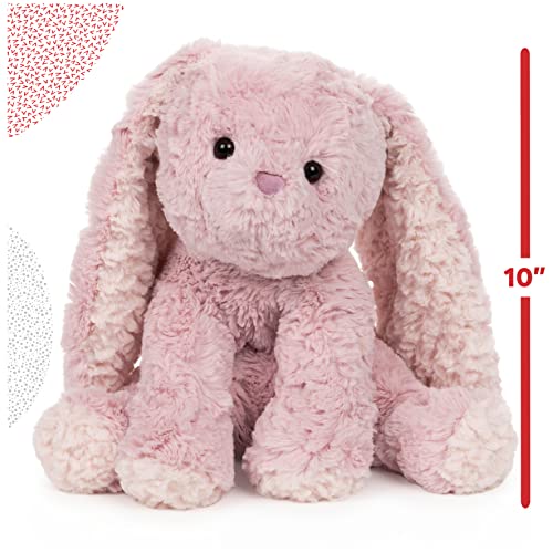 GUND Cozys Collection Bunny Plush Soft Stuffed Animal for Ages 1 and Up, Pink, 10