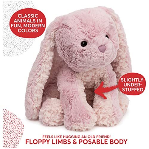 GUND Cozys Collection Bunny Plush Soft Stuffed Animal for Ages 1 and Up, Pink, 10