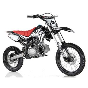 OPA 125cc Dirt Bike Pit Bike Adults Dirtbikes Pitbikes 125 Dirt Pit Bike (Black)