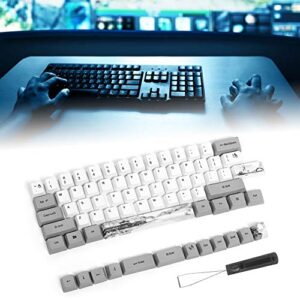 Replaceable Keycaps,73 PBT Sublimation Keycaps,with Cute Patterns,Abrasion Resistance,easy to Install,Suitable for Mechanical Keyboards (#3)