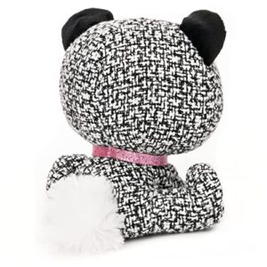 GUND P.Lushes Designer Fashion Pets Khloe O’Bearci Teddy Bear Premium Stuffed Animal, Black and White, 6”