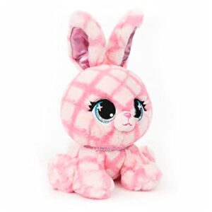 GUND P.Lushes Designer Fashion Pets Trixie Karrats Premium Bunny Stuffed Animal, Pink and Purple, 6”