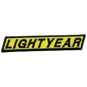 lightyear name tag patch costume embroidered iron on