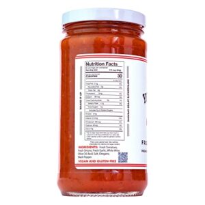 Keto Marinara Sauce by Yo Mama's Foods - Marinara Pasta Sauce for Pasta, Pizza, and Gourmet Dishes | (3) 12.5 Ounce Pasta Sauce Jars | No Sugar Added, Low Carb, Low Sodium, Gluten Free, Paleo Friendly, and Made with Whole, Non-GMO Tomatoes!