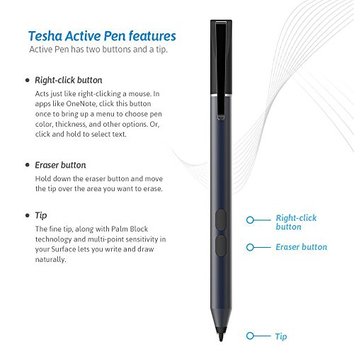 Stylus Digital Pen for ASUS Notebook Q405UA Q325UA, Q526, ASUS Vivobook UX560, J202n, ASUS Transformer Mini T102HA, ASUS Zenbook UX580GD Touchscreen Laptop Active Pen
