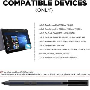 Stylus Digital Pen for ASUS Notebook Q405UA Q325UA, Q526, ASUS Vivobook UX560, J202n, ASUS Transformer Mini T102HA, ASUS Zenbook UX580GD Touchscreen Laptop Active Pen