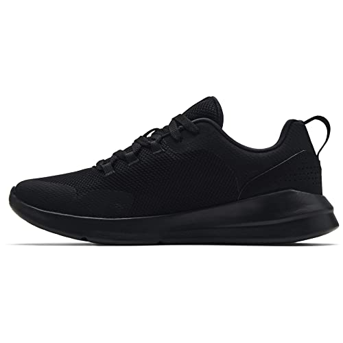 Under Armour Men's Essential Walking Shoe, Black (004)/Black, 12