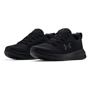 Under Armour Men's Essential Walking Shoe, Black (004)/Black, 12