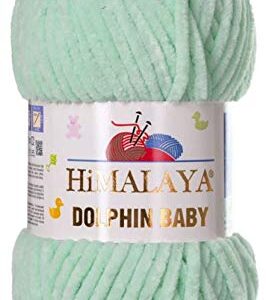 Himalaya Dolphin Baby (4-Pack) 4x100 gr Chenille Velvet Blanket amigurumi Yarn Super Bulky 524 yds (307)