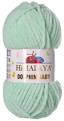 Himalaya Dolphin Baby (4-Pack) 4x100 gr Chenille Velvet Blanket amigurumi Yarn Super Bulky 524 yds (307)