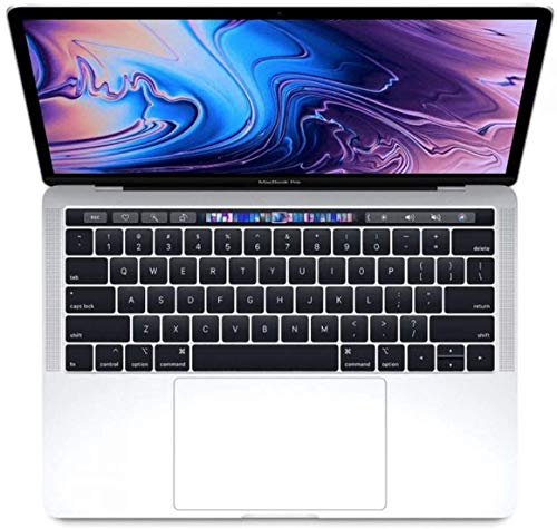 Mid 2018 Apple MacBook Pro Touch Bar with 2.7GHz Intel Core i7 (13.3 inch, 16GB RAM, 512GB SSD) Silver (Renewed)