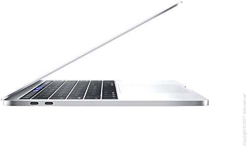 Mid 2018 Apple MacBook Pro Touch Bar with 2.7GHz Intel Core i7 (13.3 inch, 16GB RAM, 512GB SSD) Silver (Renewed)